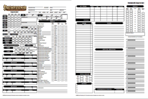 Pathfinder-character-sheet